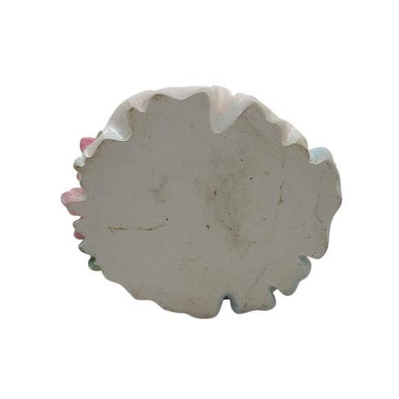 VTG Resin Angel Taper Candle Holder 7" Hand Painted Religious Christianity - Picture 12 of 12